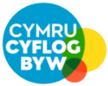 cymru cyflog byw logo
